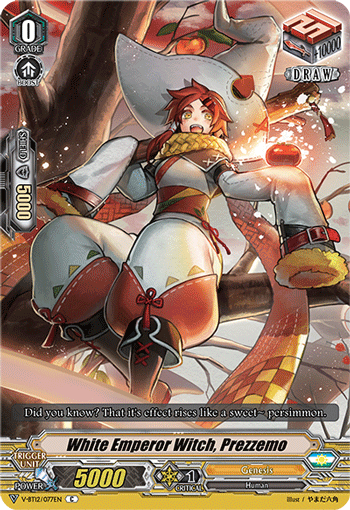 White Emperor Witch, Prezzemo - V-BT12/077EN - C