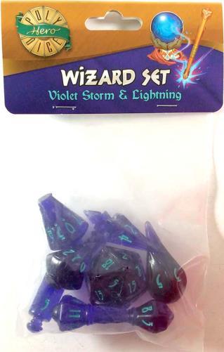 Wizard Set: Violet Storm & Lightning